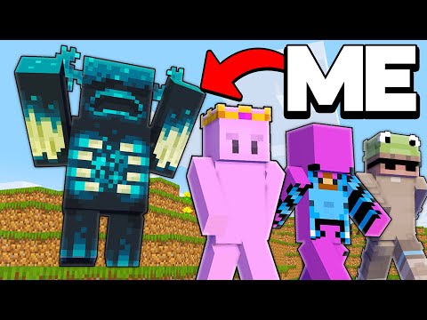 Minecraft Manhunt, But If You Kill A Mob You Become It...
