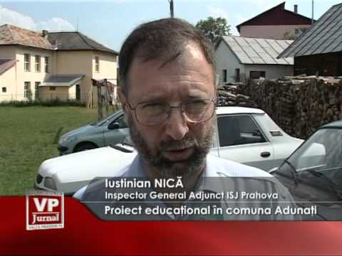 Proiect educational in comuna Adunati