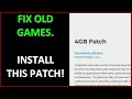 HOW TO fix old games performance with the 4GB Patch also Titan Quest