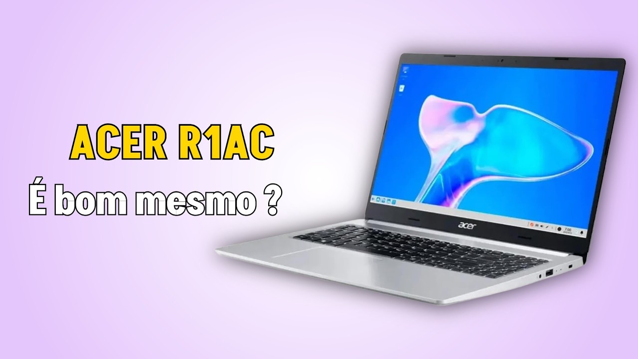 Miniatura da avaliação em vídeo de Notebook Acer Aspire 5 A515-45-R478 Ryzen 5 5500U 16GB RAM 512GB SSD