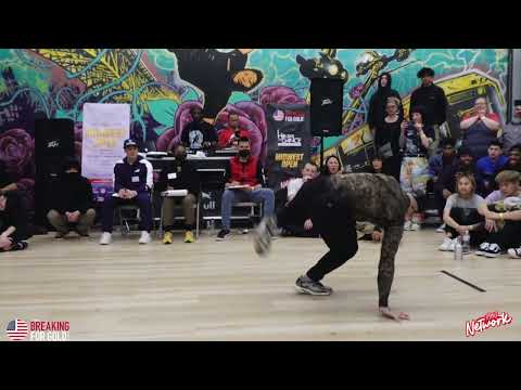 Hijack Vs MN Joe - B-boy Finals - Midwest Open - Breaking For Gold USA - USA Dance - B-Boy Network