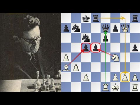 The Best Game Of The Match Game 13 |  Rashid Nezhmetdinov vs Vladas Mikenas | Kazan 1948