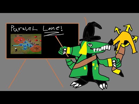 one of the most important aspects of botlane, parallel laning but wtf is it?? np wackaflcka explain