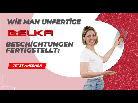 Video: Eine unterbrochene BELKA Wandfläche vervollständigen
