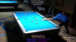 preview picture of video 'UPC Nine-ball Championships 2014 - Warwick 2nds vs Manchester 2nds (Team Championship Group A)'