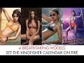 4 Breath Taking Models Set The Kingfisher Calendar On Fire Episode 3 Kingfisher Calendar 2021