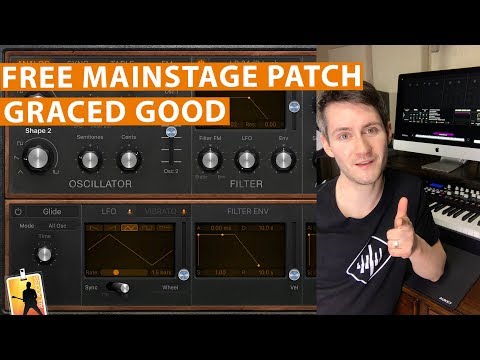 Free MainStage Patch - Graced Good Lead!