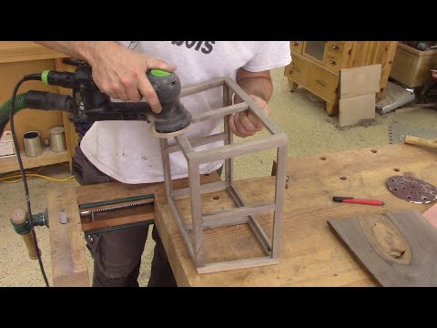 L'gosseux d'bois Ep 209  - Une lampe en noyer et chêne avec un abat-jour en lithophanie partie 1