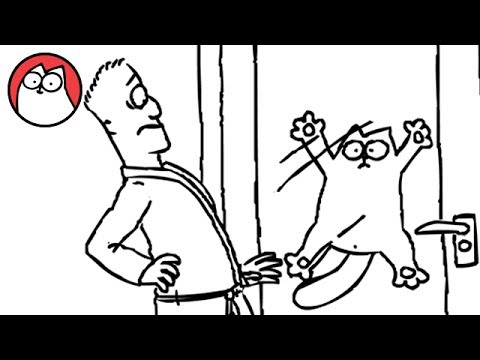 Simon's Cat - Let Me In - Mixed Tenses Quiz