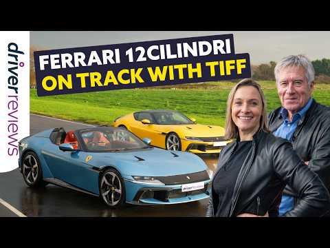 Thumbnail for New Ferrari 12Cilindri Track Test: Spider vs Coupe With Tiff Needell by Ferrari 12Cilindri