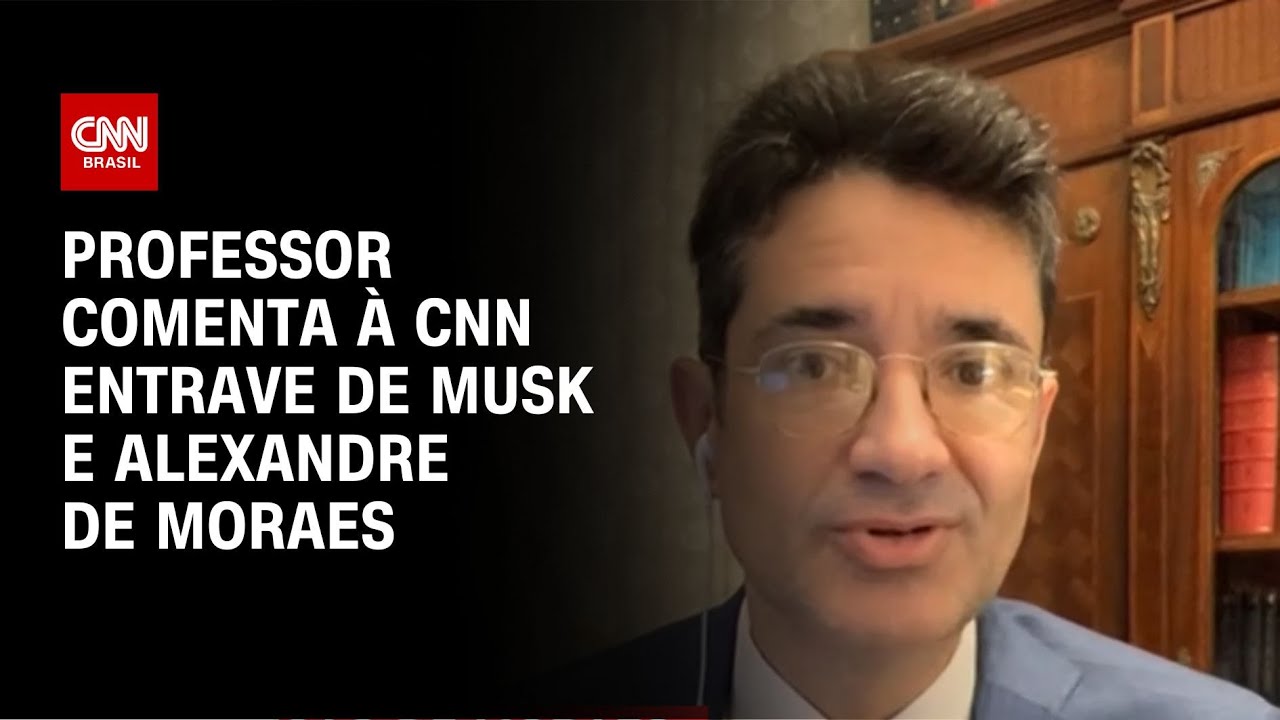 Professor comenta à CNN entrave de Musk e Alexandre de Moraes | CNN NOVO DIA