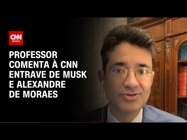 Professor comenta obstáculo de Musk e Alexandre de Moraes à CNN | CNN NOVO DIA