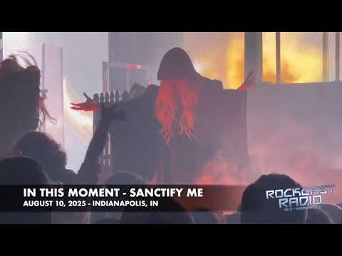 In This Moment performs "Sanctify Me" in Indianapolis Aug 10, 2025