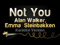 Alan Walker Emma Steinbakken Not You Karaoke Version