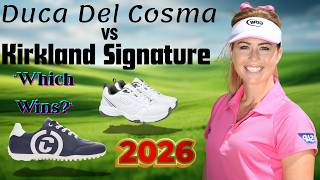Duca Del Cosma Golf shoe vs Kirkland Signature shoe Review and Comparison