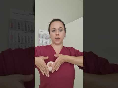 Manual emptying - breastfeeding preparation / breast massage / colostrum / colostrum extraction