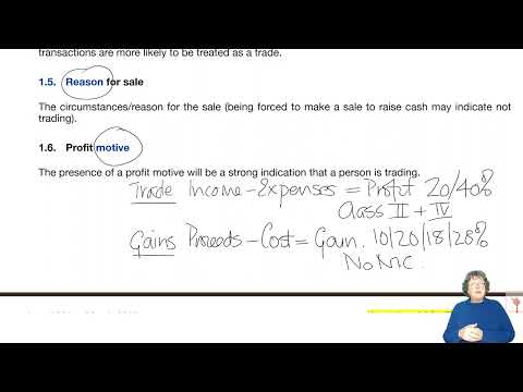 Chapter 4 - Tax Adjusted Trading Profit – Individuals (part 1) -  ACCA TX-UK Taxation (FA 2023)