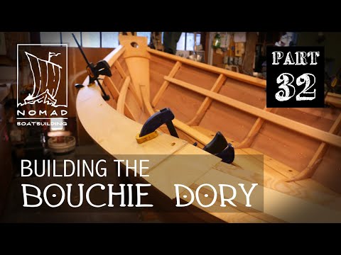Building the Bouchie Dory - Part 32 - Cap rails Pt.1