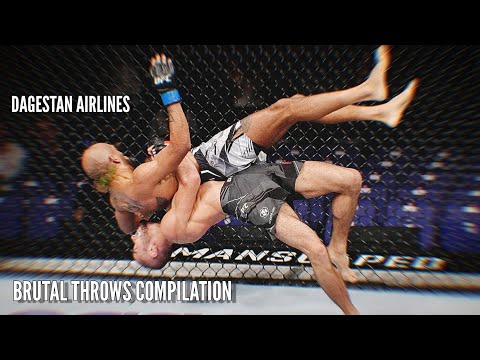 DAGESTAN AIRLINES - BEST SLAMS THROWS SUPLEX IN MMA▶ COMPILATION / MUHAMMAD MOKAEV [HD]
