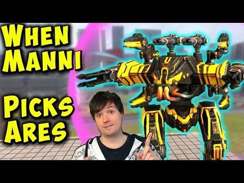 When MANNI Plays ARES Mk2 Maxed - War Robots Gameplay WR