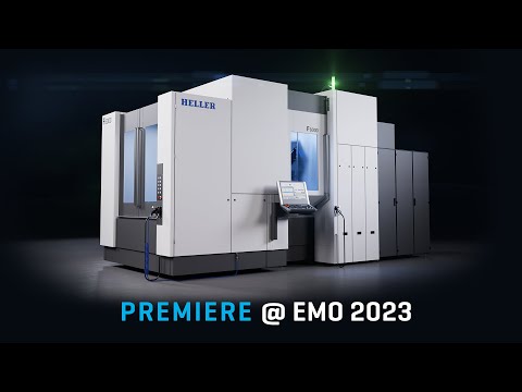 New generation of the HELLER 5-axis F 6000 | Premiere @ #EMO2023