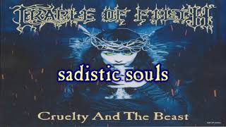 Cradle Of Filth | Sodomy And Lust [Sodom] | Lyric Video