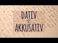 Dativ und Akkusativ unterscheiden einfach erklärt! | Präpositionen