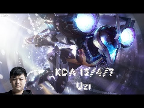 RNG Uzi KAI'SA vs XAYAH ADC (League Of Legends Challenger Replay)