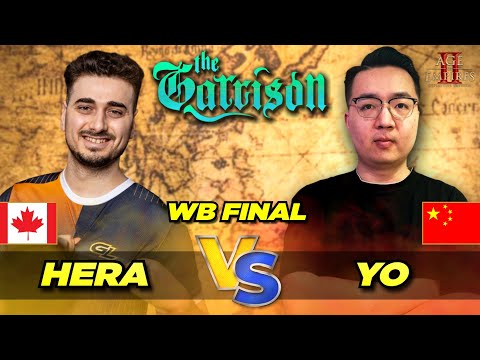 Hera vs Yo - WB Final | The Garrison $40000 AoE2 Tournament