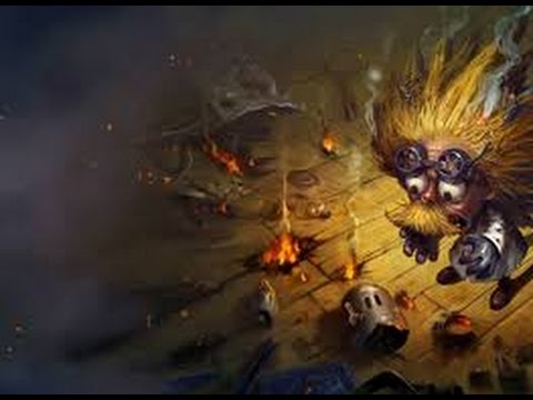 League of Legend Gameplay on: Heimerdinger # 8 (Blastzone Heimerdinger)