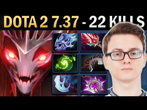 Spectre Gameplay Miracle with 22 Kills and Bloodthorn - TI14