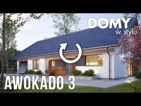 Projekt domu Awokado 3 - widok 360º