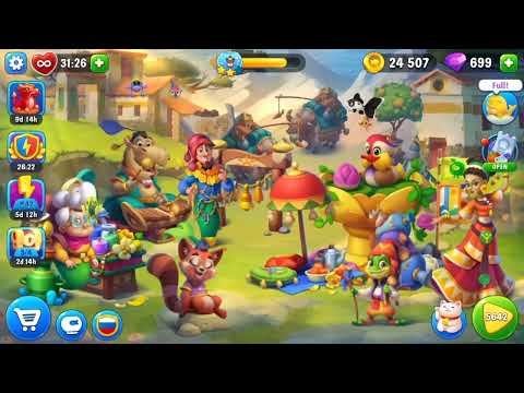 Fishdom 5641 level Gameplay Story