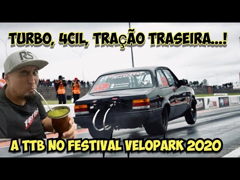 Turbo, 4cil, tração traseira. A TTB no Festival @Velopark!