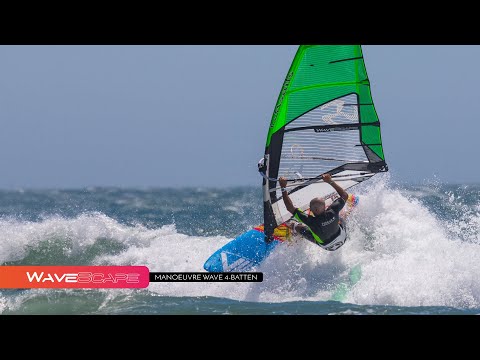 2019 Loftsails Wavescape - manoeuvre wave 4-batten