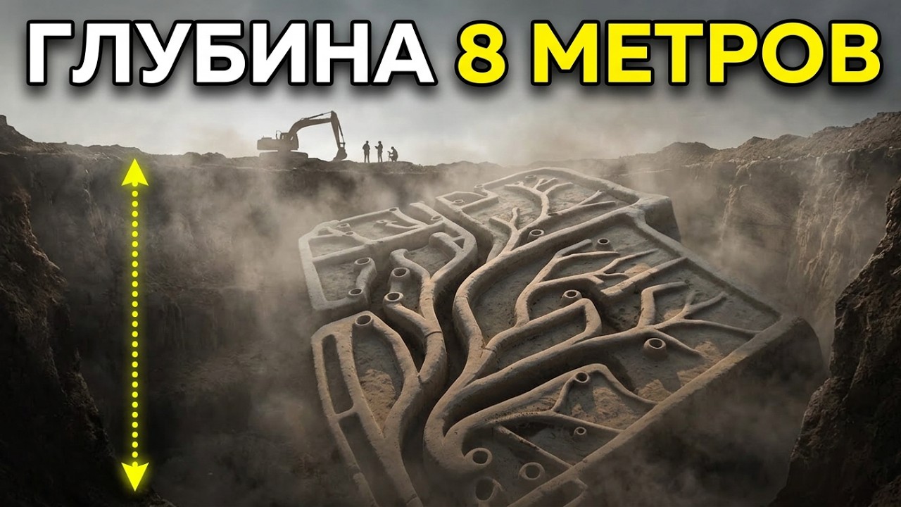 Они залили муравейник цементом и обнаружили целый город
