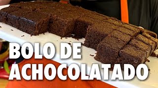 Bolo de Achocolatado de Antigamente: Úmido e Macio de Verdade | CANSEI DE SER CHEF