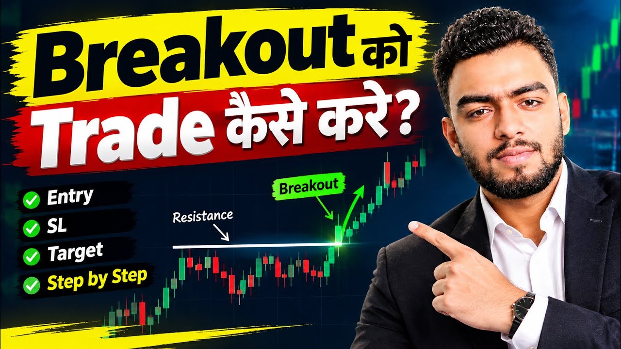 Breakout को Trade कैसे करे? | Breakout Trading Strategy for Intraday Trading 
