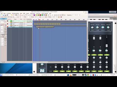 MusE 2.2 Tutorial, arranger, midi and some other things