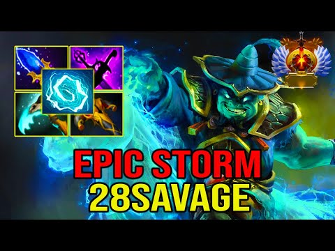 EPIC 28SAVAGE [ Storm ] INCREDIBLE TEAM FIGHT - BEST META