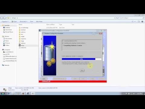 comment installer oracle 10 g