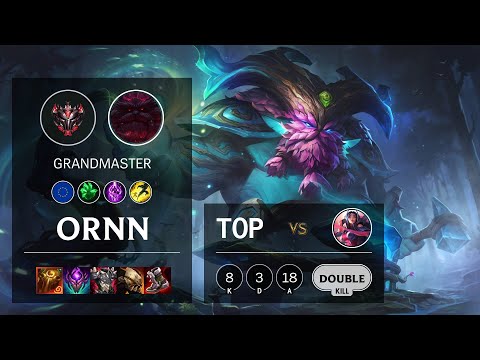 Ornn Top vs Irelia - EUW Grandmaster Patch 11.4