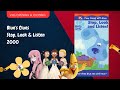 Blue S Clues Stop Look And Listen 2000 VHS Opening Closing