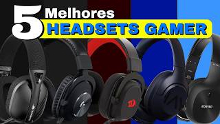 Os 5 Melhores HEADSETS WIRELESS Custo-Benefício | Melhor Headset Sem Fio 2026 ✅
