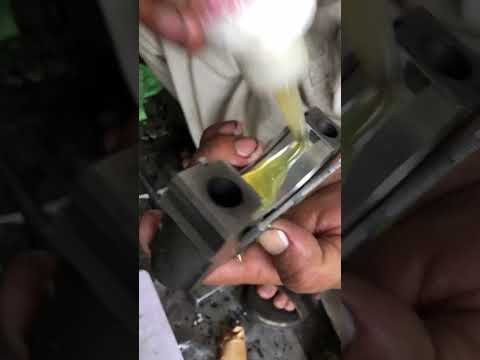 How to install Thrust bearings in Diesel engine