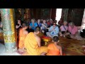 WHS 70227 Water Blessing Ceremony Wat Hanchey Kampong Cham Cambodia