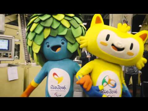 Os mascotes foram parar nas #MoedasRio2016!