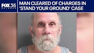 Florida man cleared of charges in 'stand your ground' case