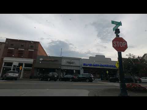 4k Cartersville Georgia | Downtown Cartersville | Drive Tour USA