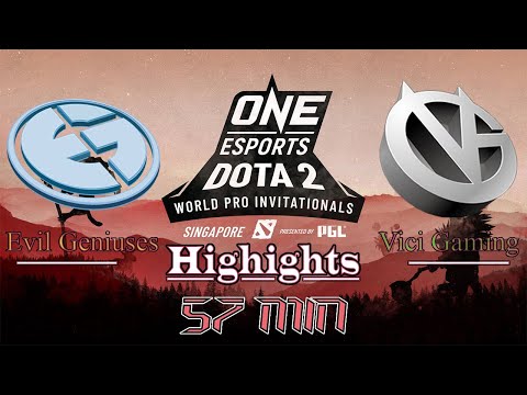 Highlights - ONE Dota 2 Singapore [Evil Geniuses Vs Vici Gaming] - Dota 2 Highlights Pro Gameplay